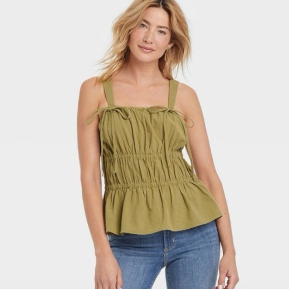 Universal Thread || Linen Blend Top - Picture 3 of 4